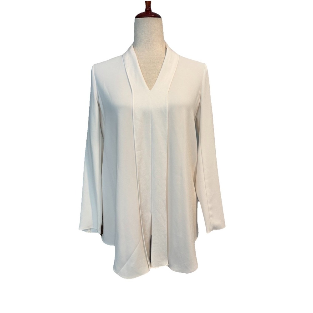 MM. LaFleur‎ Fitzgerald Ivory Tunic Top Size XS Retail $190